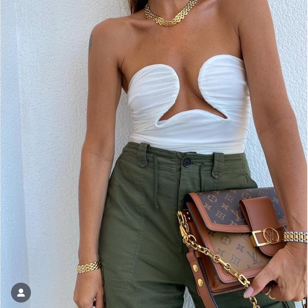 Welcome to The Love Club Heart Top Gray/Silver BNWT